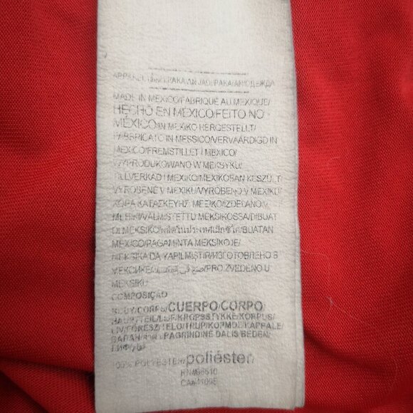 Under Armour The Tech Tee Ladies Size Medium Red Short Sleeves T-shirt - Picture 5 of 12